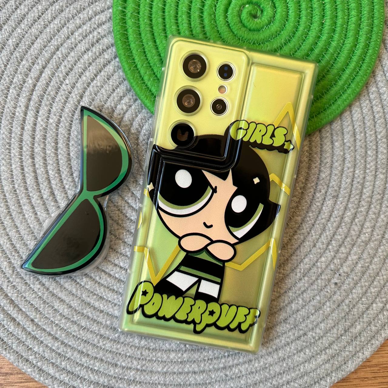 قاب Power Puff Girls پافر فسفری سامسونگ