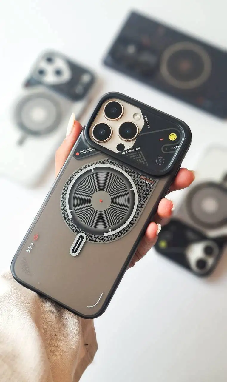 کاور آیفون Luxury mechanical lenz