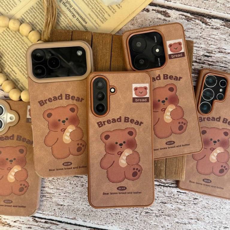 قاب گوشی  Bread Bear (کدC2211)