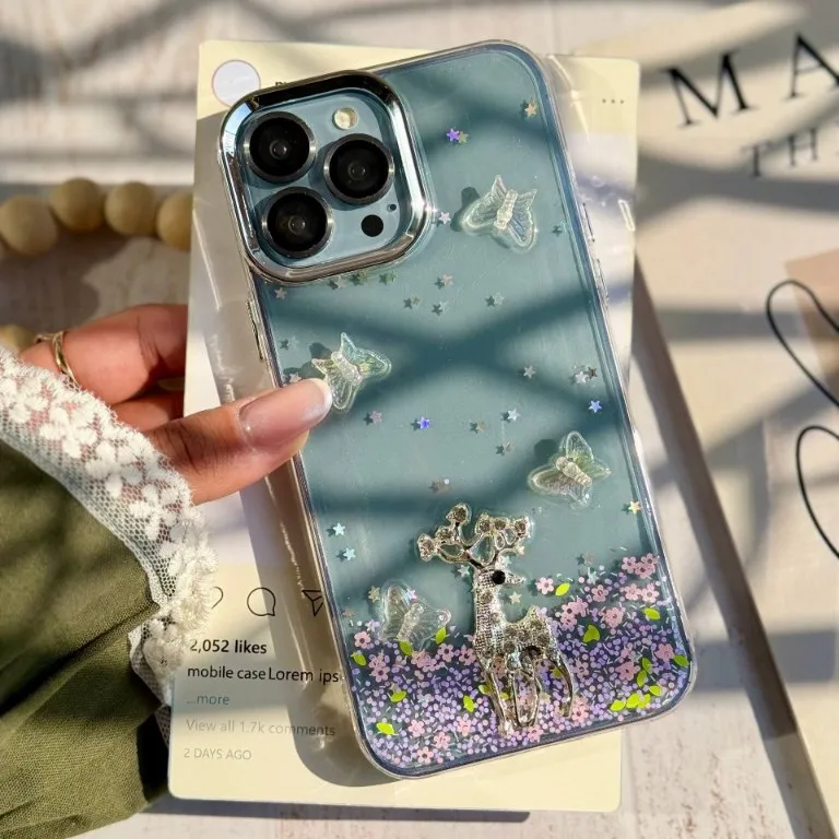 قاب گوزن در جنگل بلورین Deer in Crystal Forest (کدC2145)