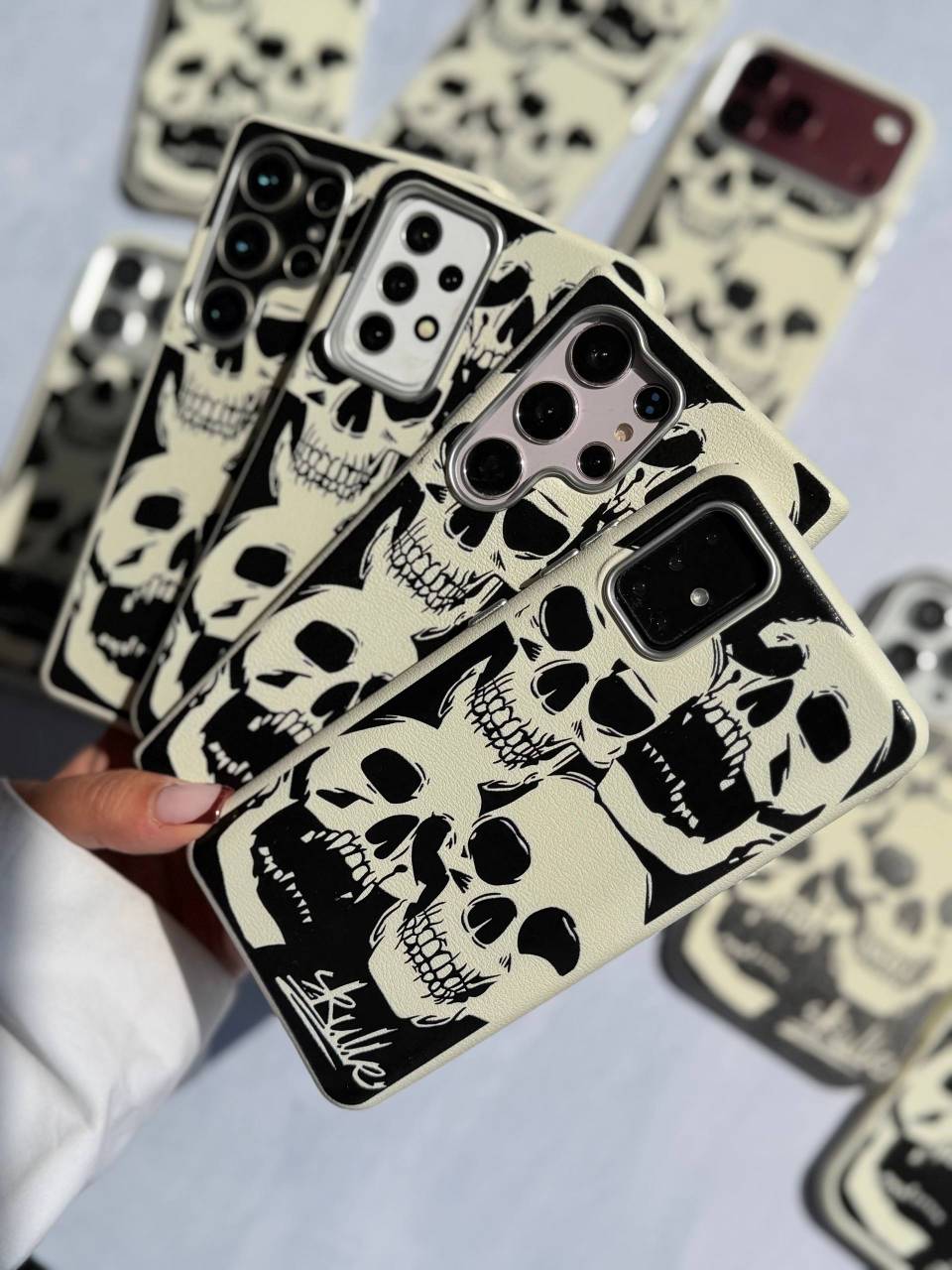قاب اسکلت چرمی سامسونگ ، شیائومی (کدC2315)
