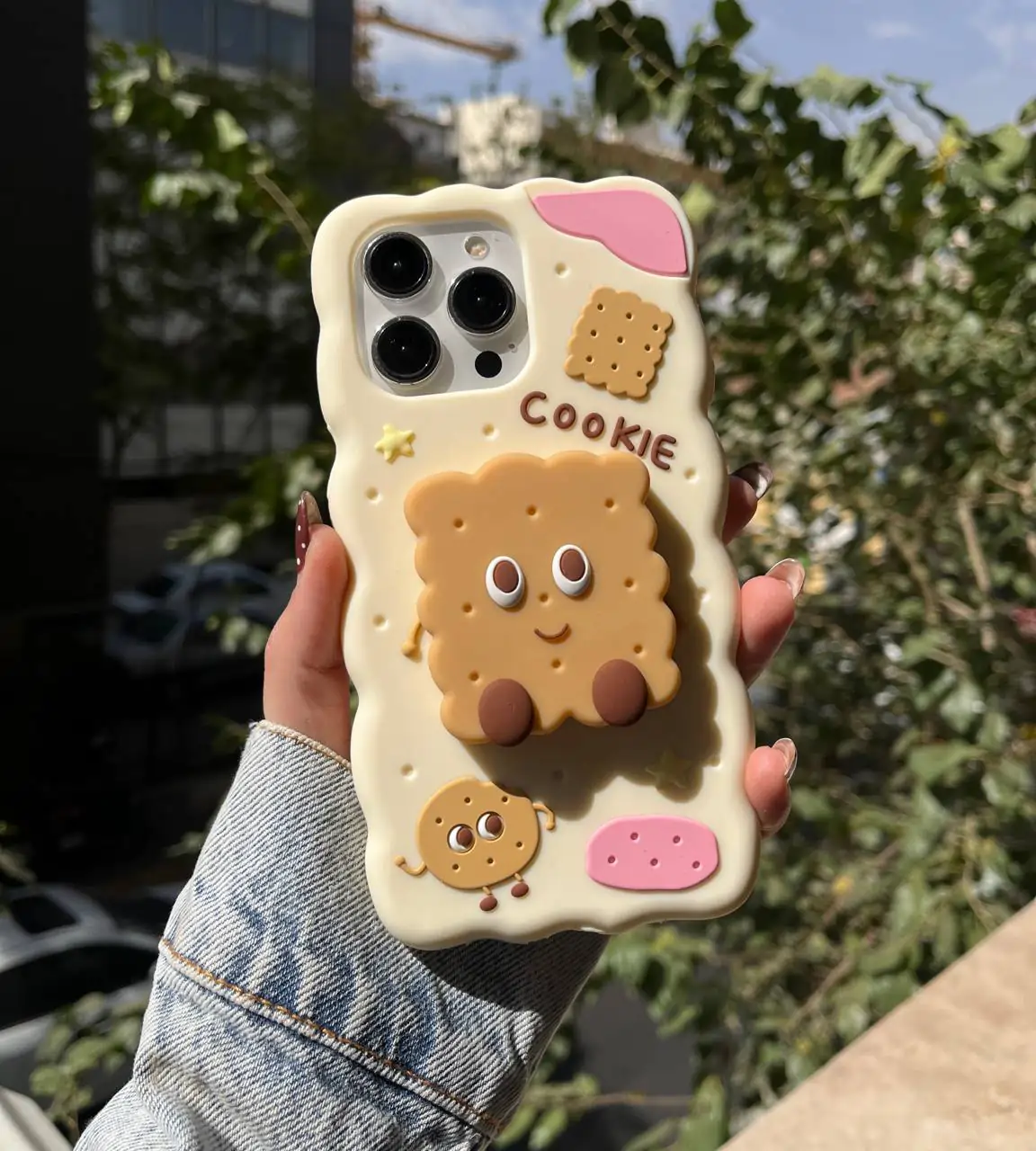 قاب سیلیکونی پاپ سوکت دار کوکی COOCKIE